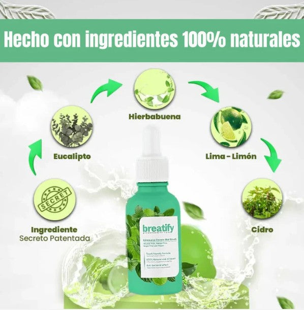 🧪 Breatify® – Gotas Naturales para Eliminar el Mal Aliento 🌿 Solución efectiva y discreta para un aliento fresco todo el día